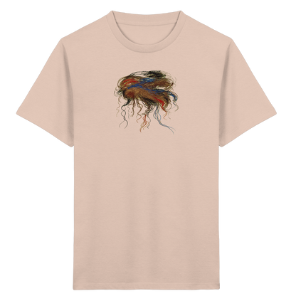 Fraiche-Peche Kinder Bio T-Shirt mit abstraktem Quallen-Motiv