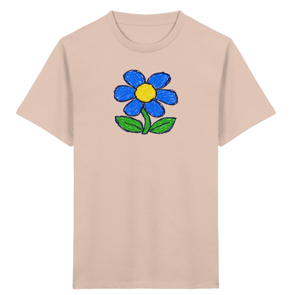 Kritzel Gänseblümchen für Kinder - Kinder Bio T-Shirt