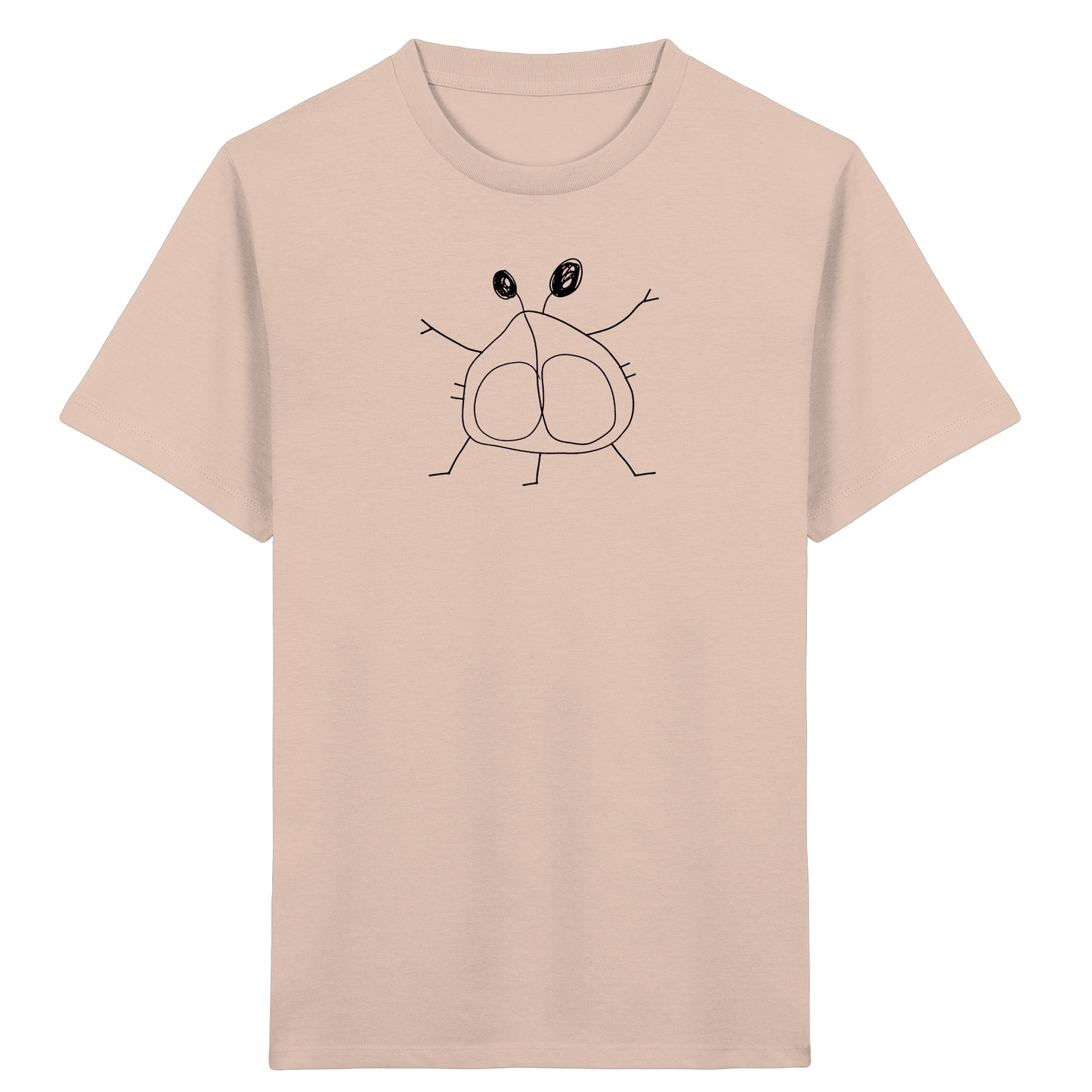 Kinder T-Shirt – Breites Doppelbauch Kreiswesen