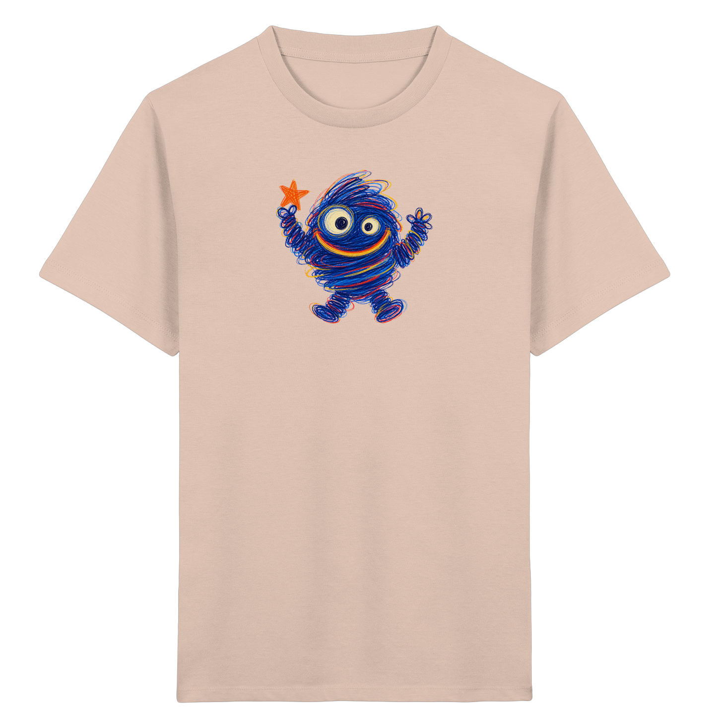 Kuschelsturm Kritzelmonster Shirt - Kinder Bio T-Shirt