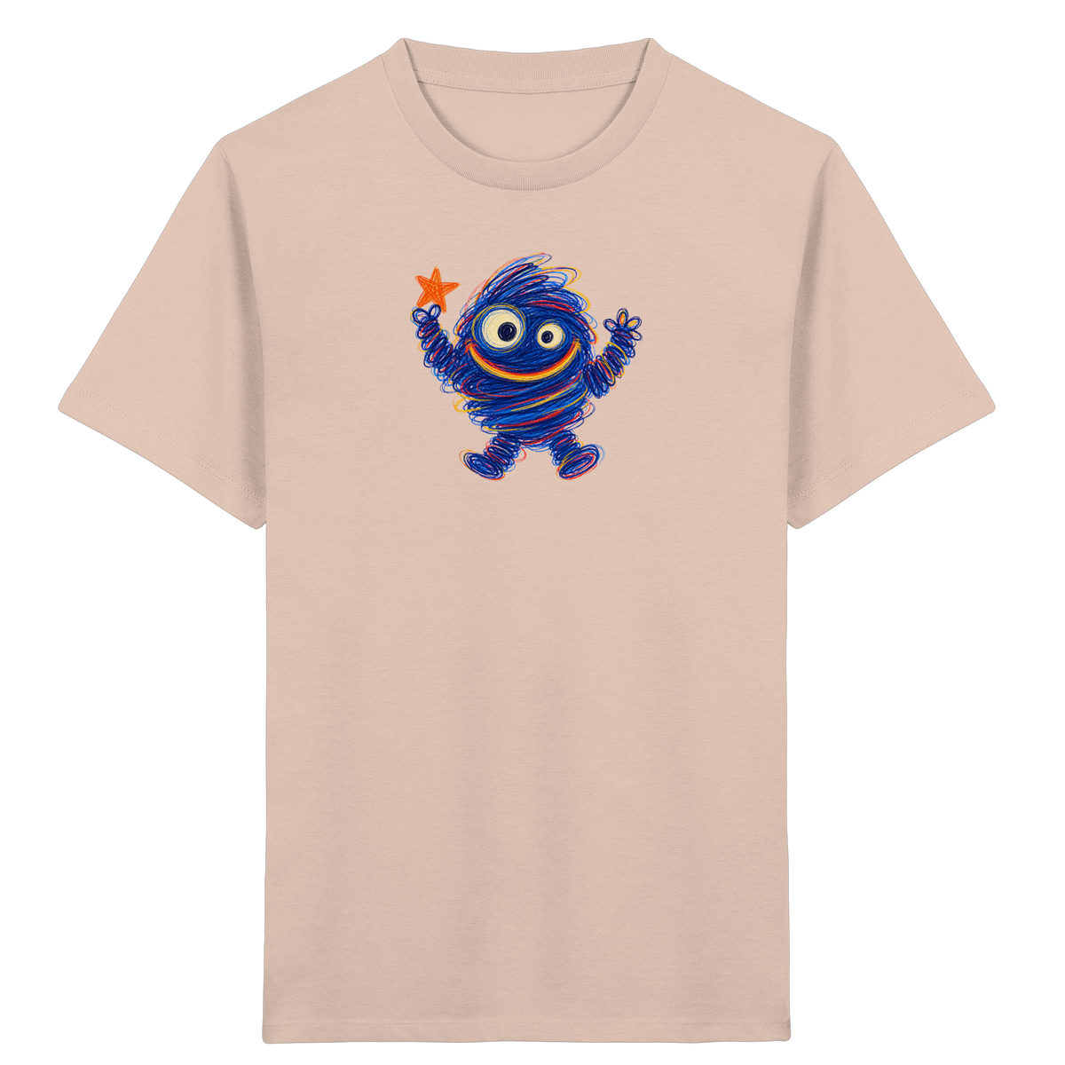 Kuschelsturm Kritzelmonster Shirt - Kinder Bio T-Shirt