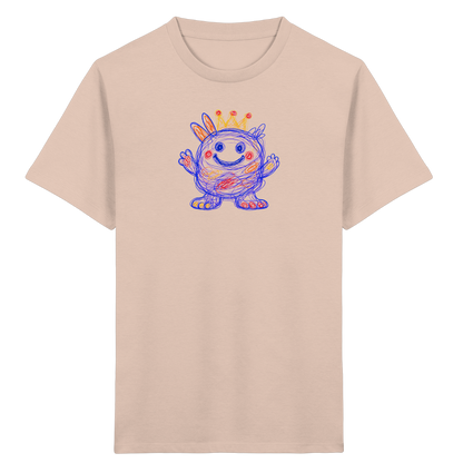 Kringelkrone Kritzelmonster Kinder Shirt - Kinder Bio T-Shirt