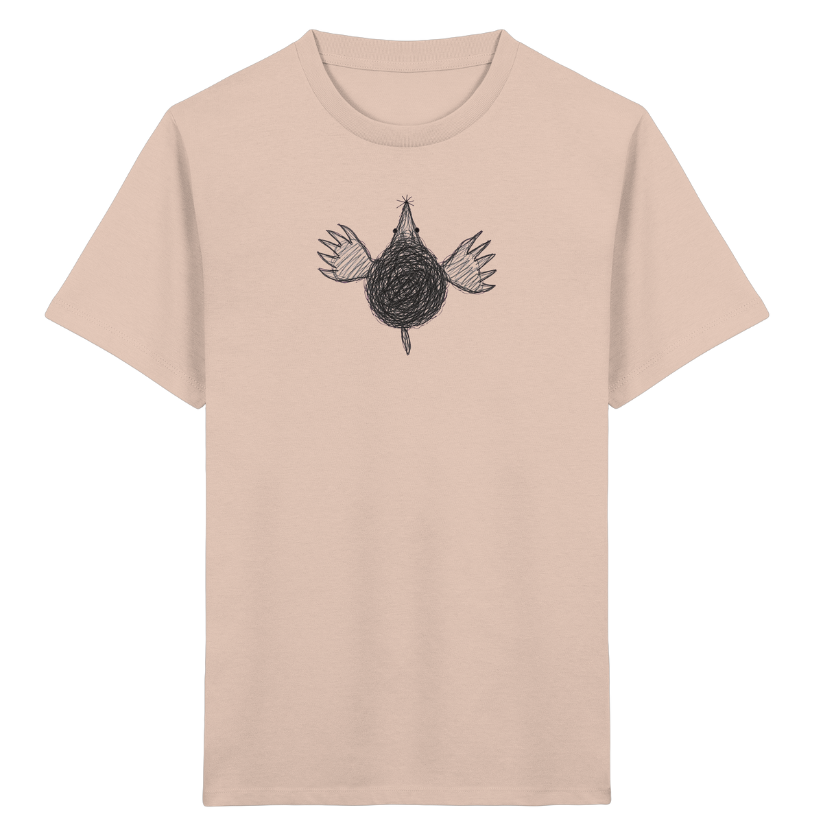 Maulwurf von oben Shirt - Kinder Bio T-Shirt
