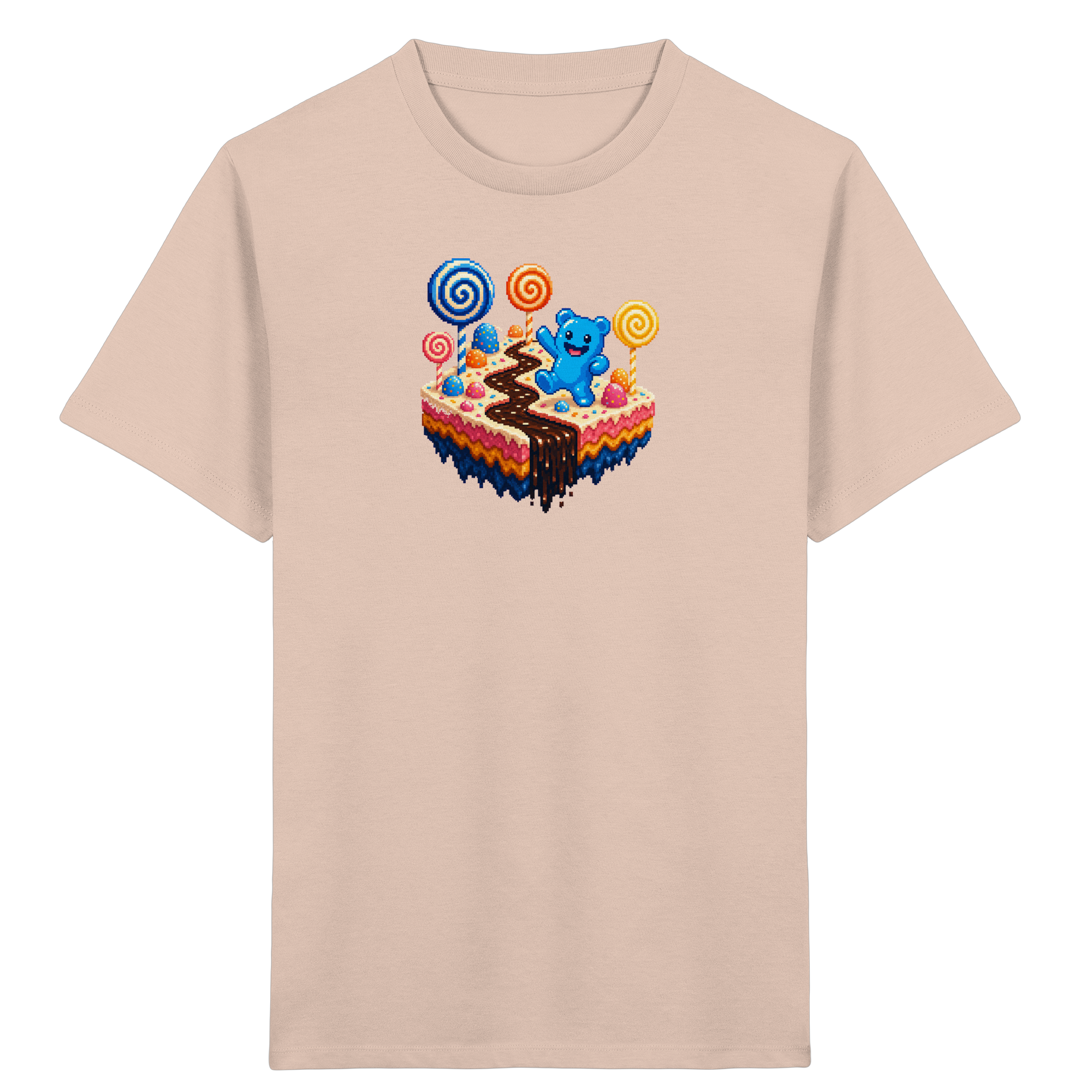 Pixel Gummibärchen T-Shirt für Kinder