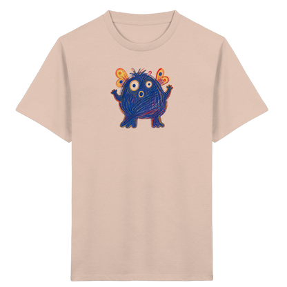 Flatterflauschi mit kleinen Flügeln - Kinder Bio T-Shirt
