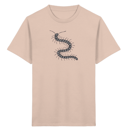 Tausendfüßer von oben - Kinder Bio T-Shirt