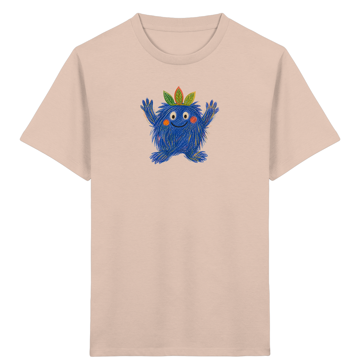 Blätterzottel Kinder Monster Shirt - Kinder Bio T-Shirt