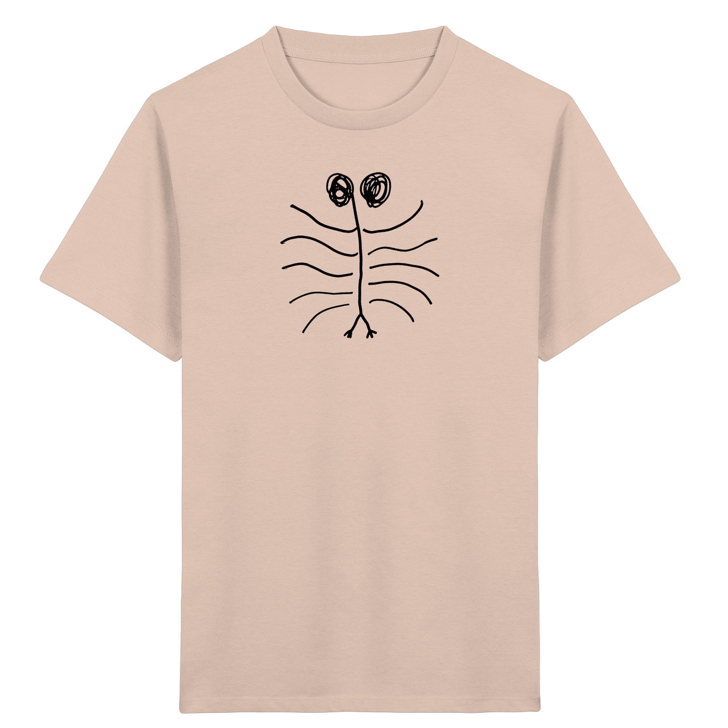 Kinder T-Shirt – Flügelrippen Figur für Kinder