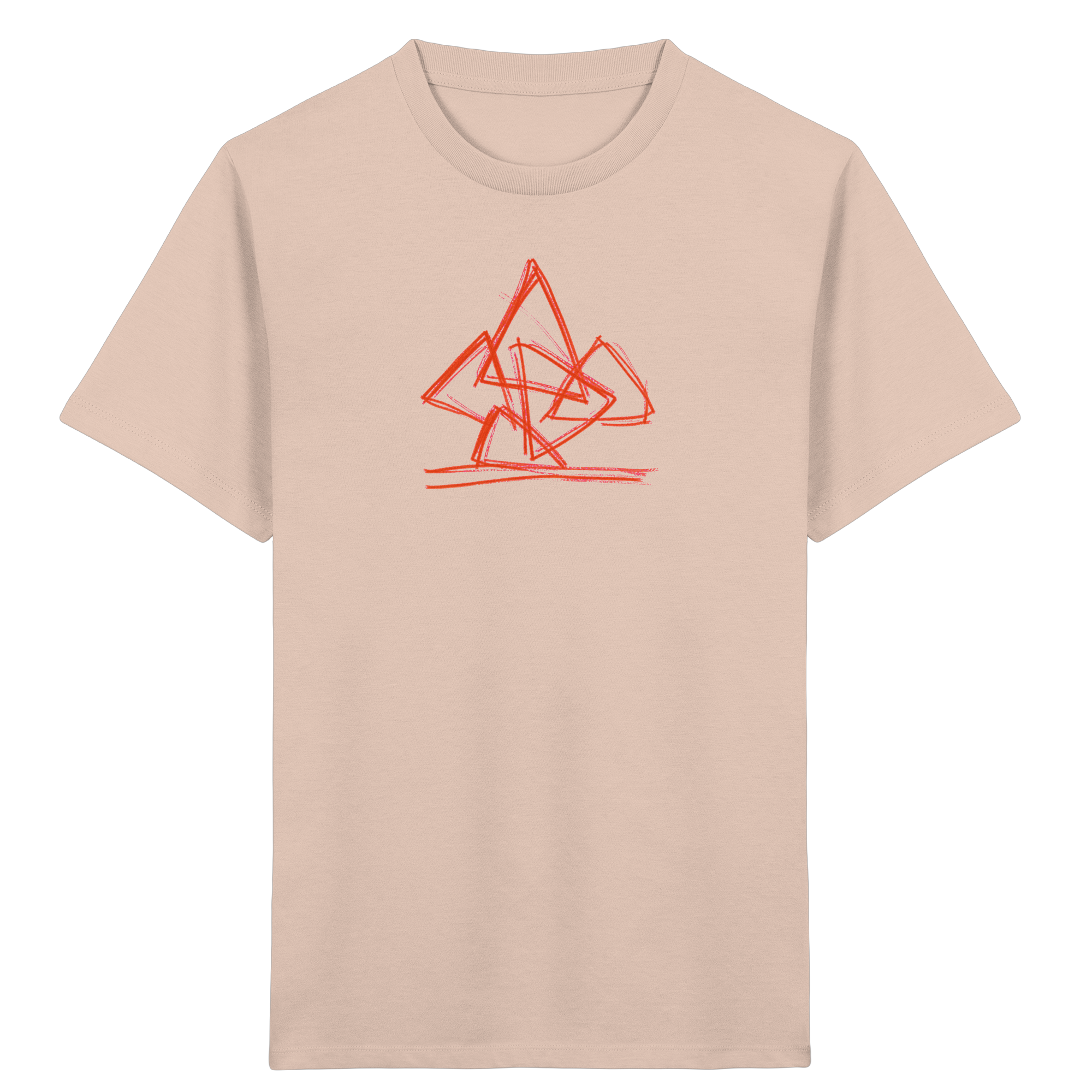 Rostoranger Dreieckshaufen – Kinder Bio-T-Shirt