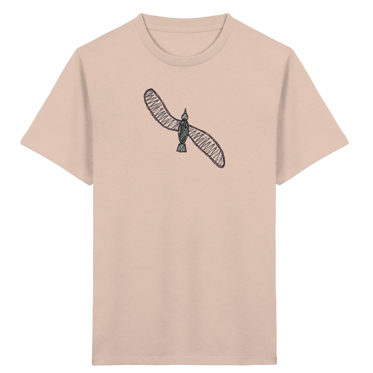 Möwe von oben Shirt - Kinder Bio T-Shirt