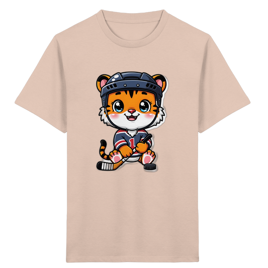 Eishockey Tiger: Cooles Kinder T-Shirt