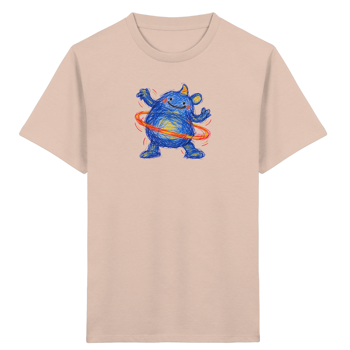 Reifenwirbler Kritzelmonster Shirt - Kinder Bio T-Shirt