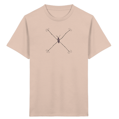 Wasserläufer von oben - Kinder Bio T-Shirt