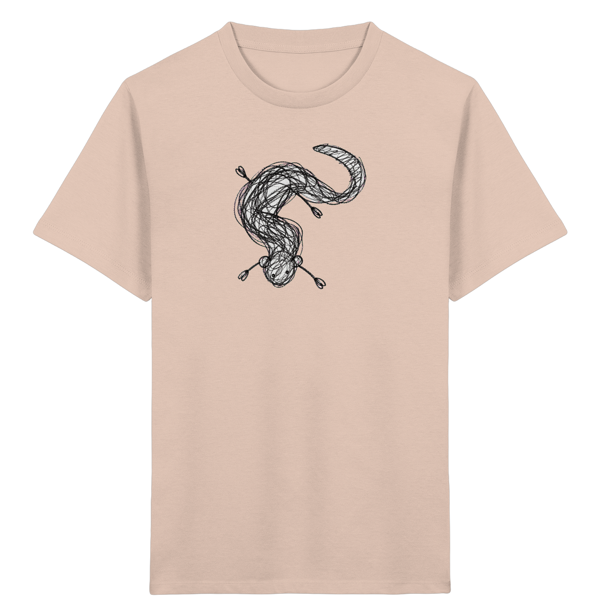 Frettchen von oben Kinder-Shirt - Kinder Bio T-Shirt
