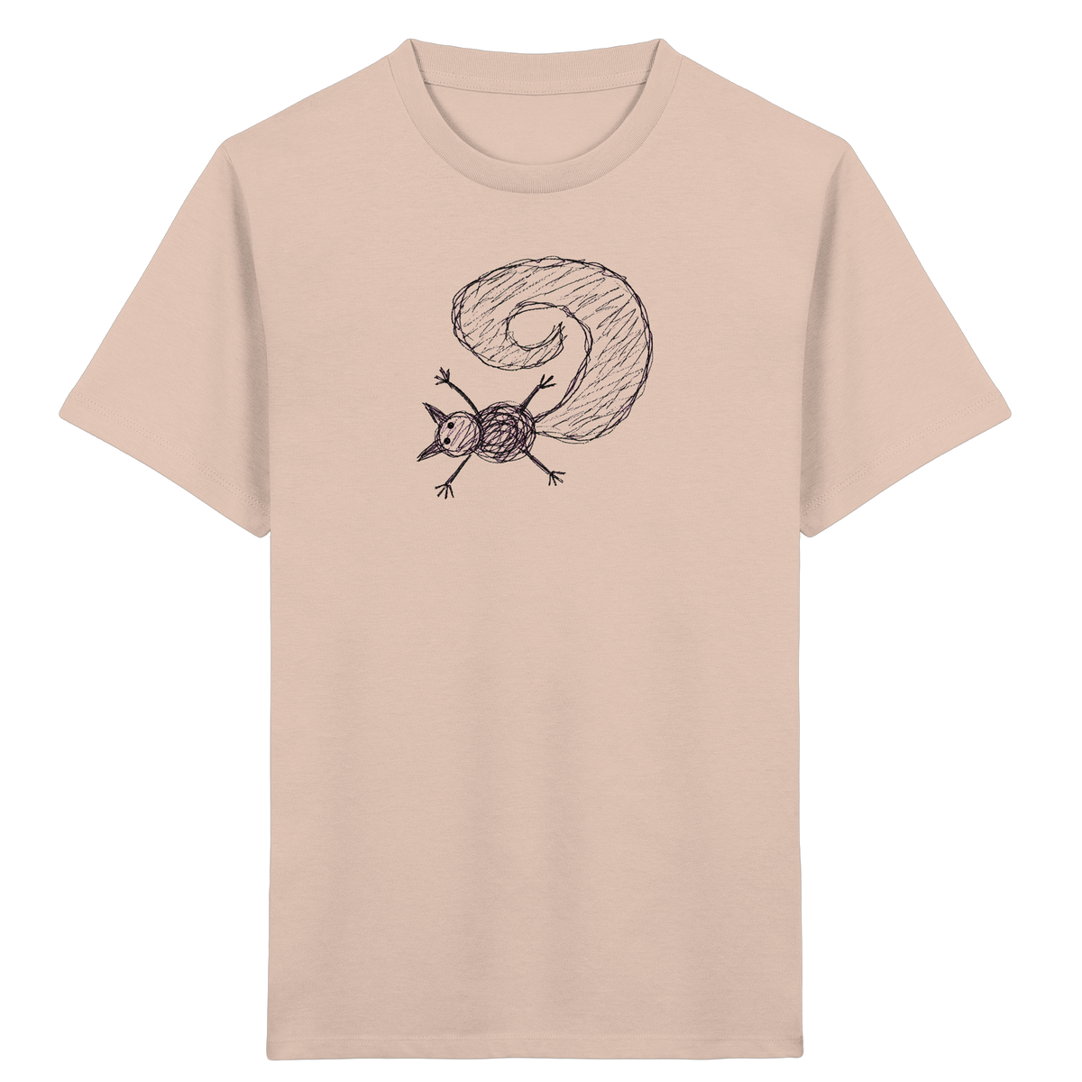 Eichhörnchen von oben Shirt - Kinder Bio T-Shirt
