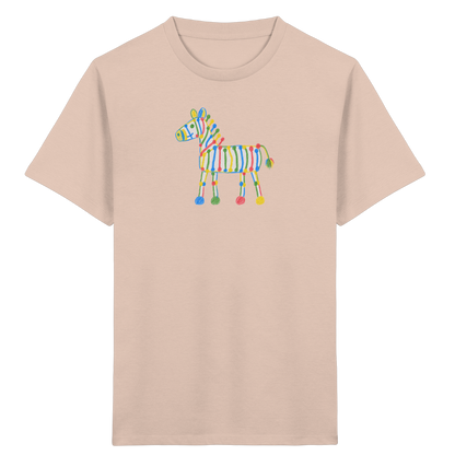 Farbpunkt Zebra für Kinder - Kinder Bio T-Shirt