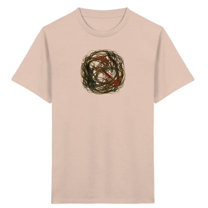 Wildes Kreide Knäuel Natur T-Shirt - Kinder Bio T-Shirt