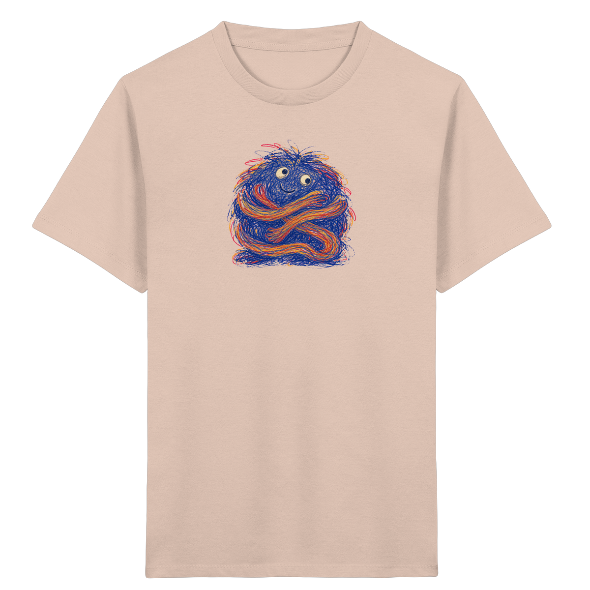 Knuddelknäuel Kritzelmonster Shirt - Kinder Bio T-Shirt