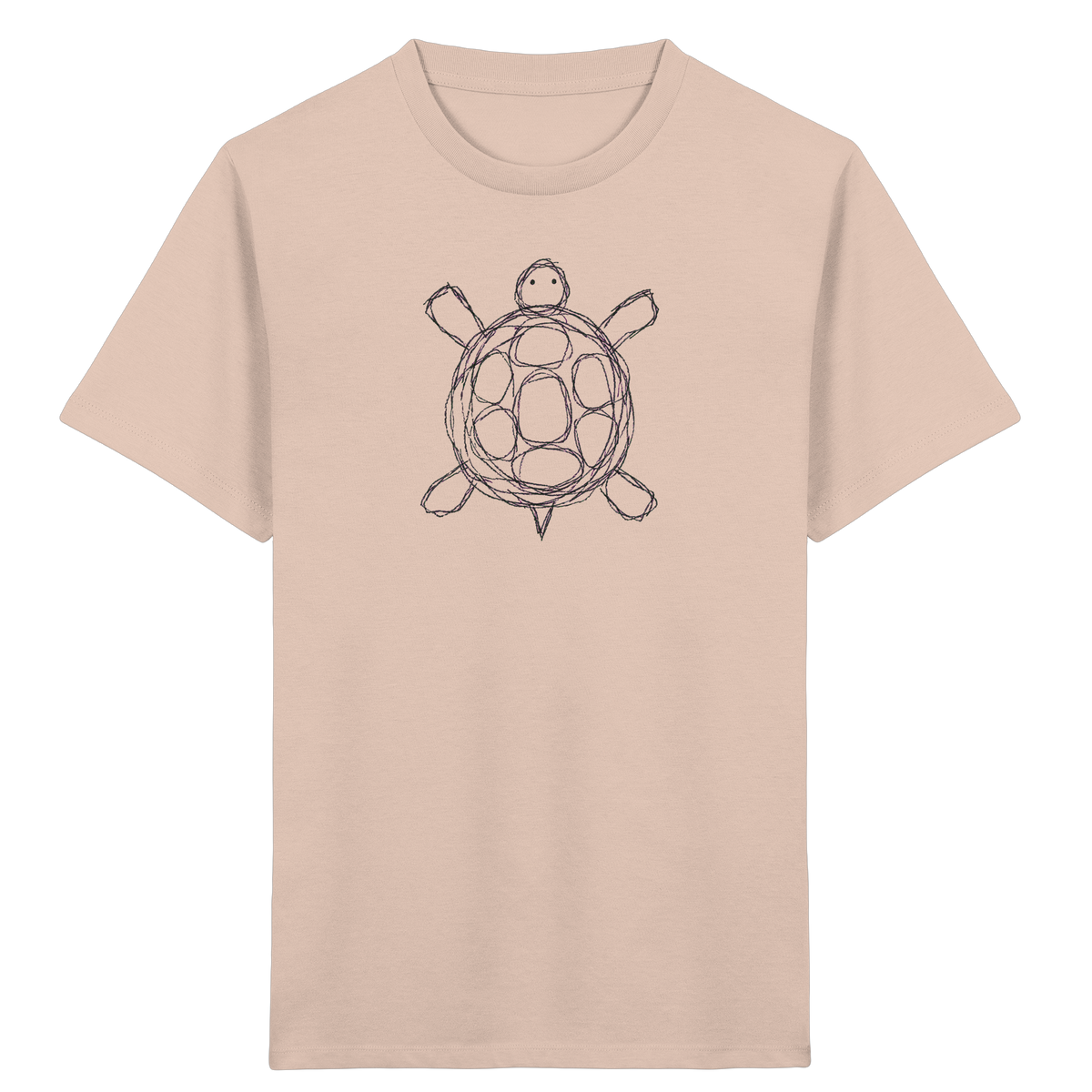 Schildkröte von oben - Kinder Bio T-Shirt