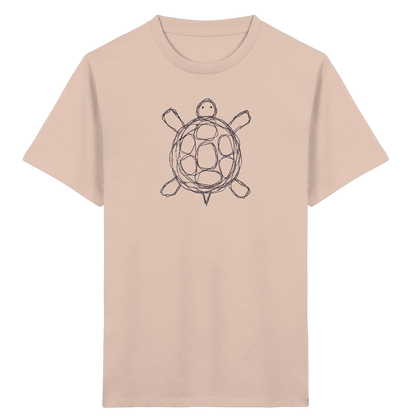 Schildkröte von oben - Kinder Bio T-Shirt