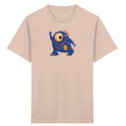 Kullerauge Kritzelmonster Kinder Shirt - Kinder Bio T-Shirt