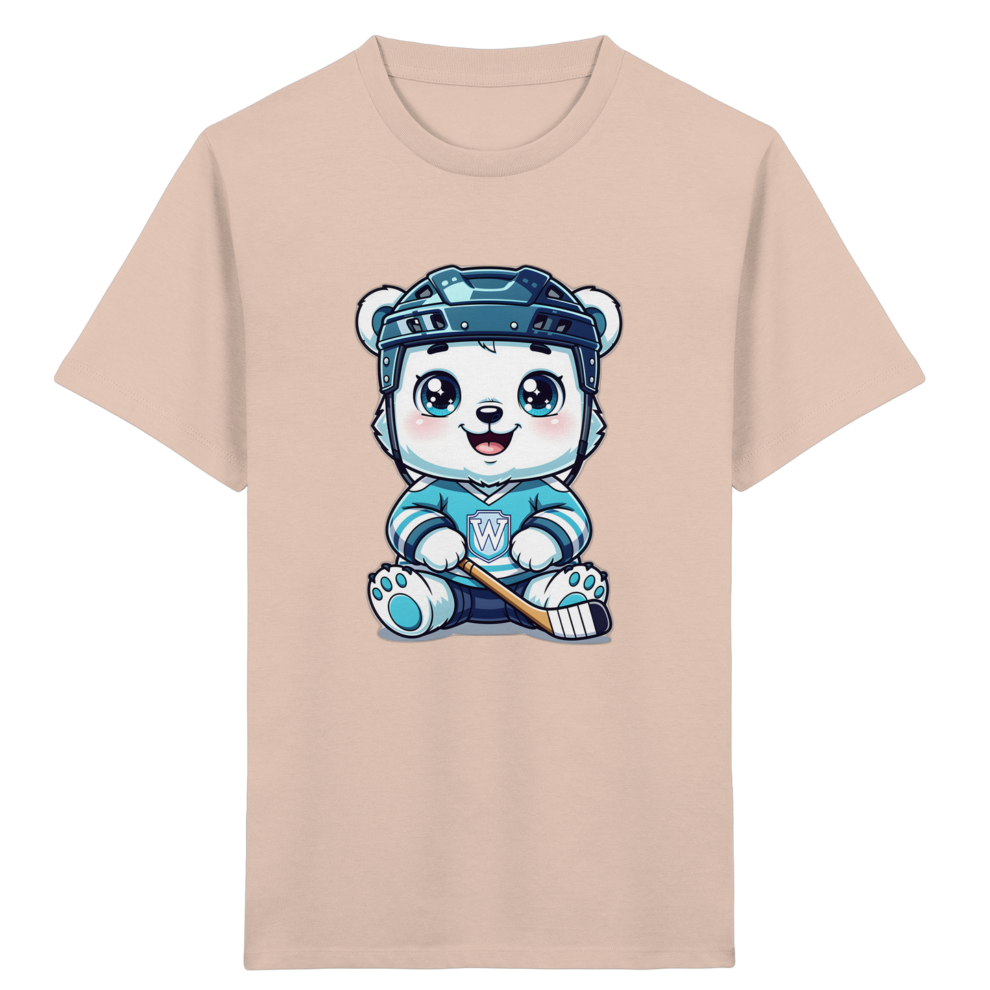 Eisbär Eishockey T-Shirt für Kinder
