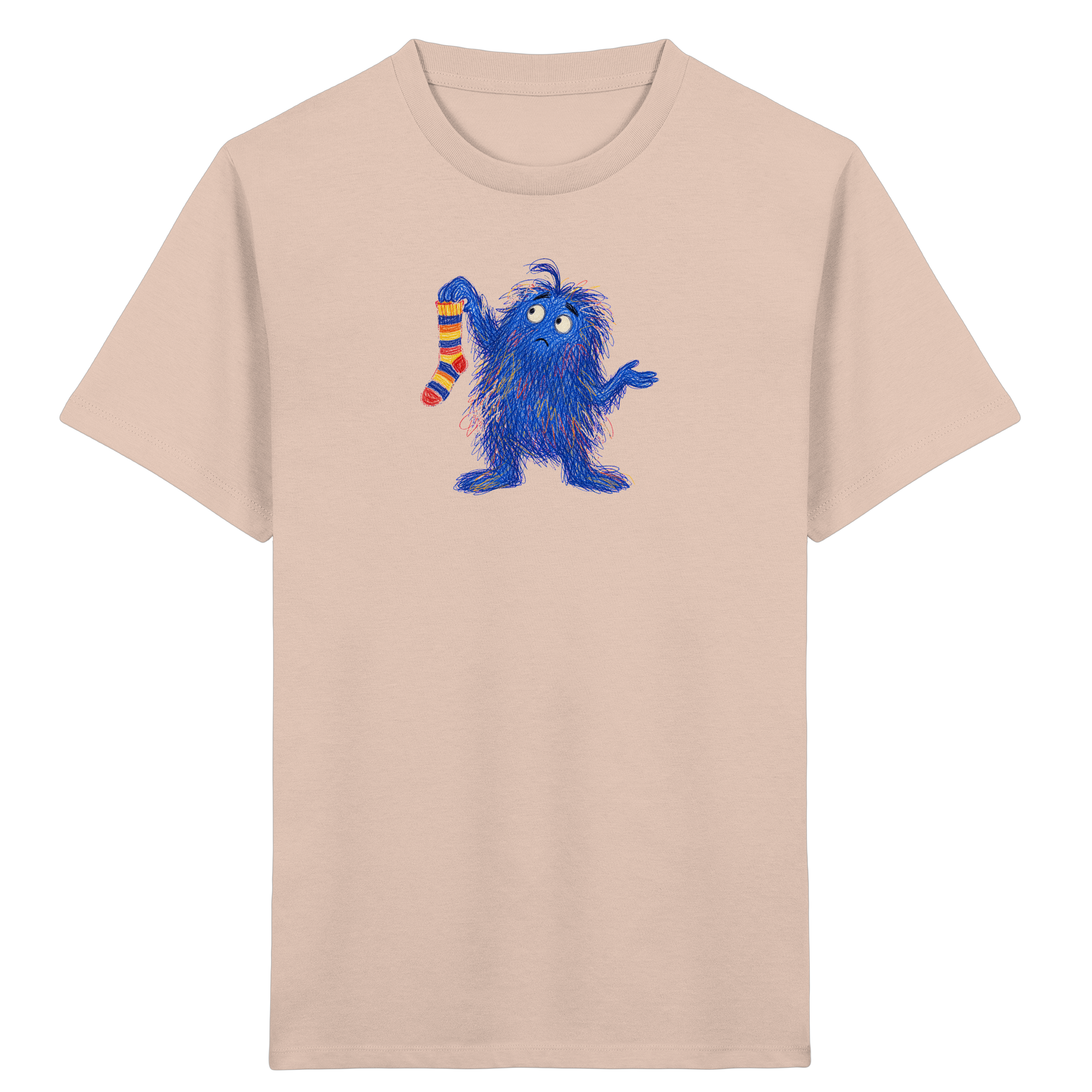 Sockensucher Monster Kinder T-Shirt