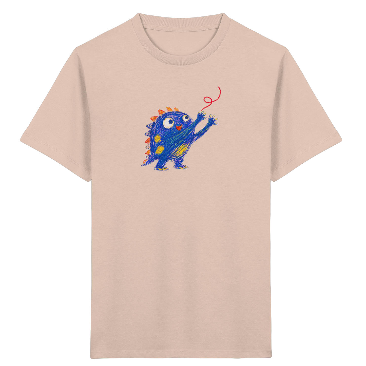 Fadenfänger Monster Kinder T-Shirt - Kinder Bio T-Shirt