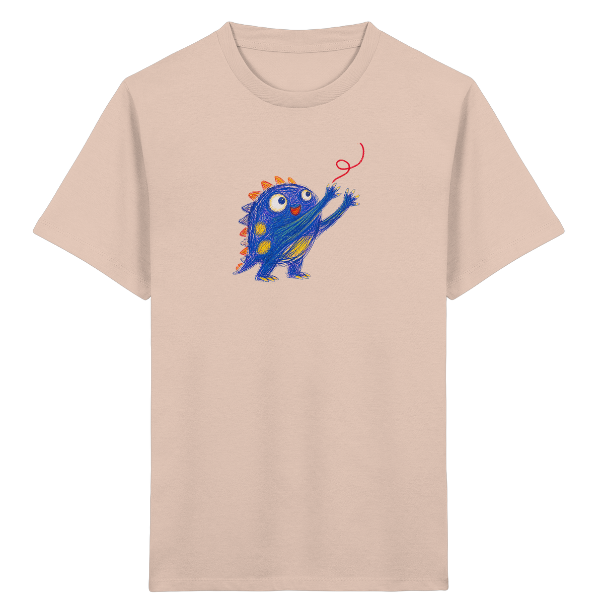Fadenfänger Monster Kinder T-Shirt - Kinder Bio T-Shirt