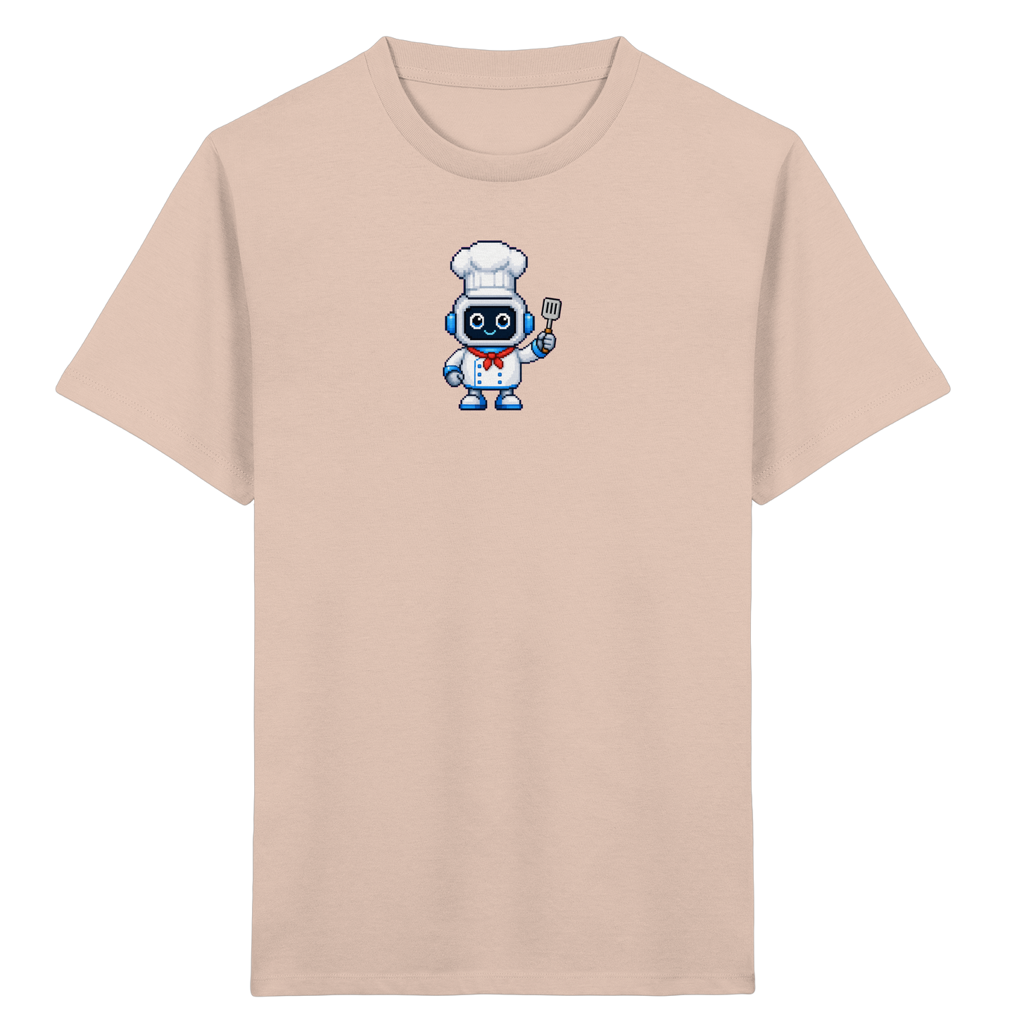 Pixel Roboter Koch: Dein Retro T-Shirt - Kinder T-Shirt