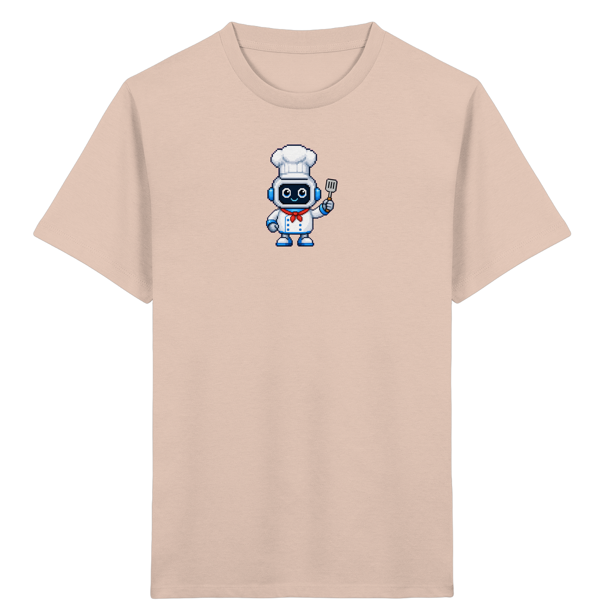 Pixel Roboter Koch: Dein Retro T-Shirt - Kinder T-Shirt