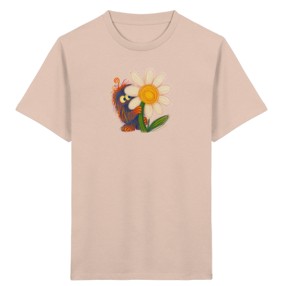 Gänseblümchen Monster Kinder T-Shirt - Kinder Bio T-Shirt