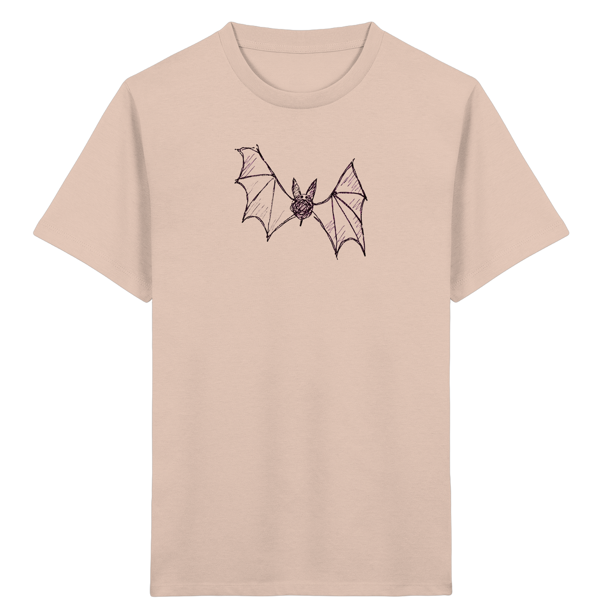 Fledermaus von oben - Kinder Bio T-Shirt