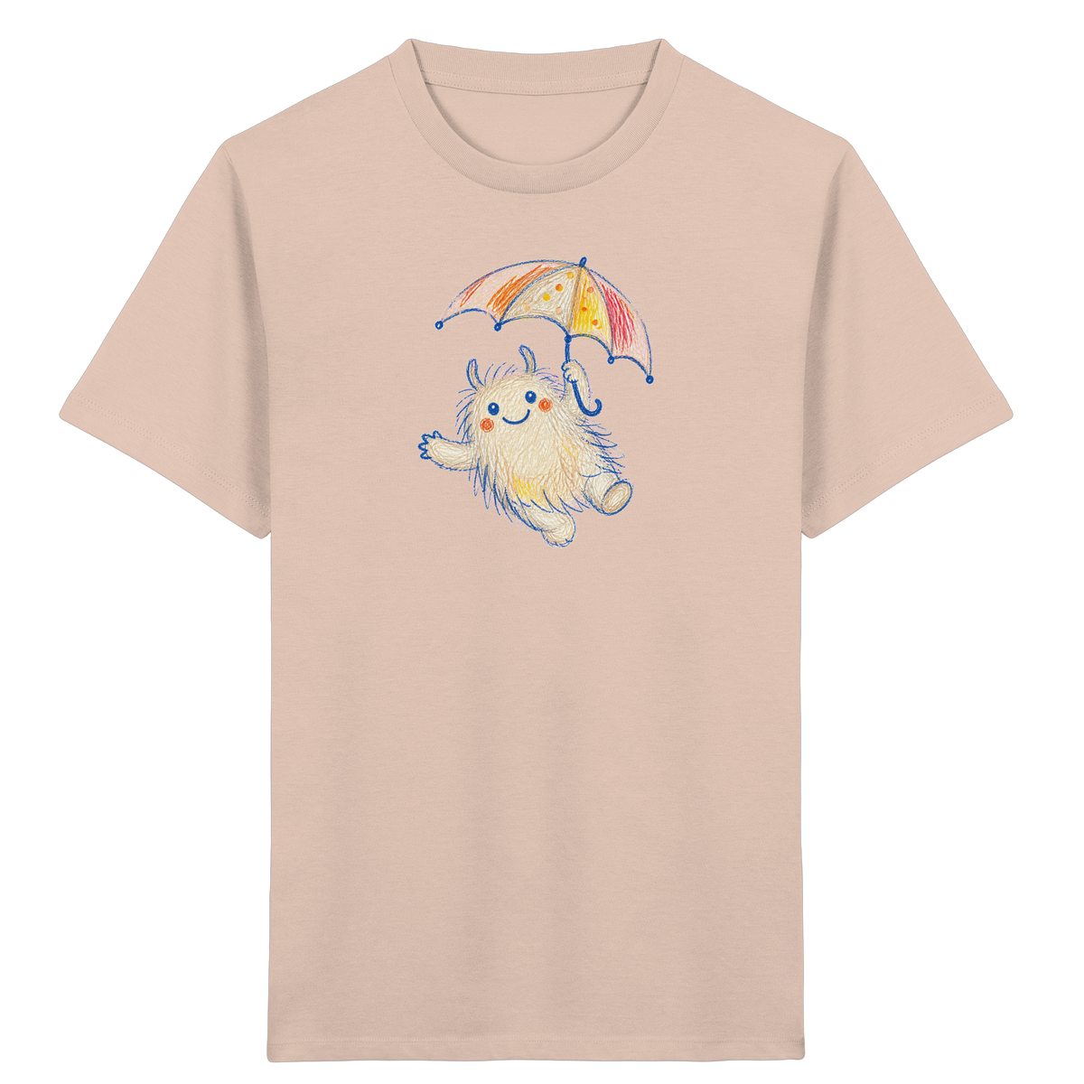 Schirmflieger Monster Kinder T-Shirt - Kinder Bio T-Shirt