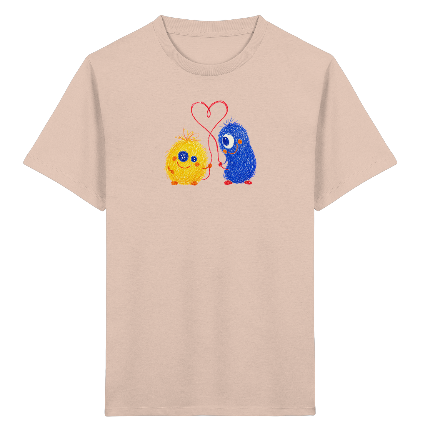 Freundschaftsfaden Monster T-Shirt - Kinder Bio T-Shirt