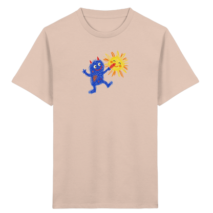 Sonnenkitzler Monster Kinder Shirt - Kinder Bio T-Shirt