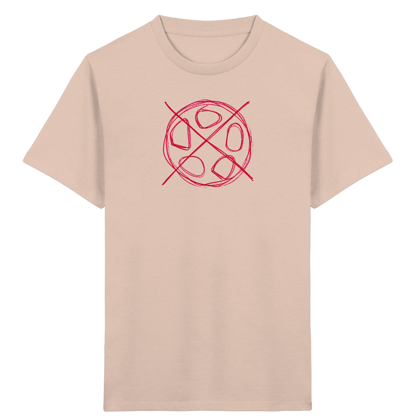 Krakel Fußball mit Stiften - Kinder Bio T-Shirt