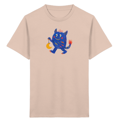 Mondlaterne Monster Kinder T-Shirt - Kinder Bio T-Shirt