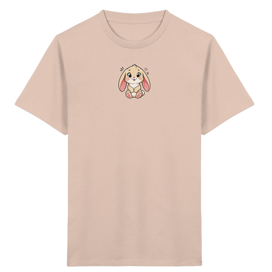 Niedliches Häschen T-Shirt: Freundliche Pfoten - Kinder Bio T-Shirt