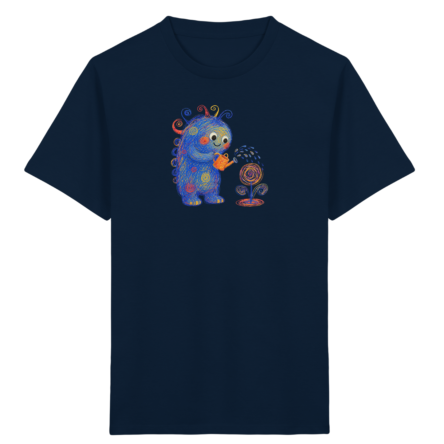 Kringelblume Monster Kinder T-Shirt - Kinder Bio T-Shirt
