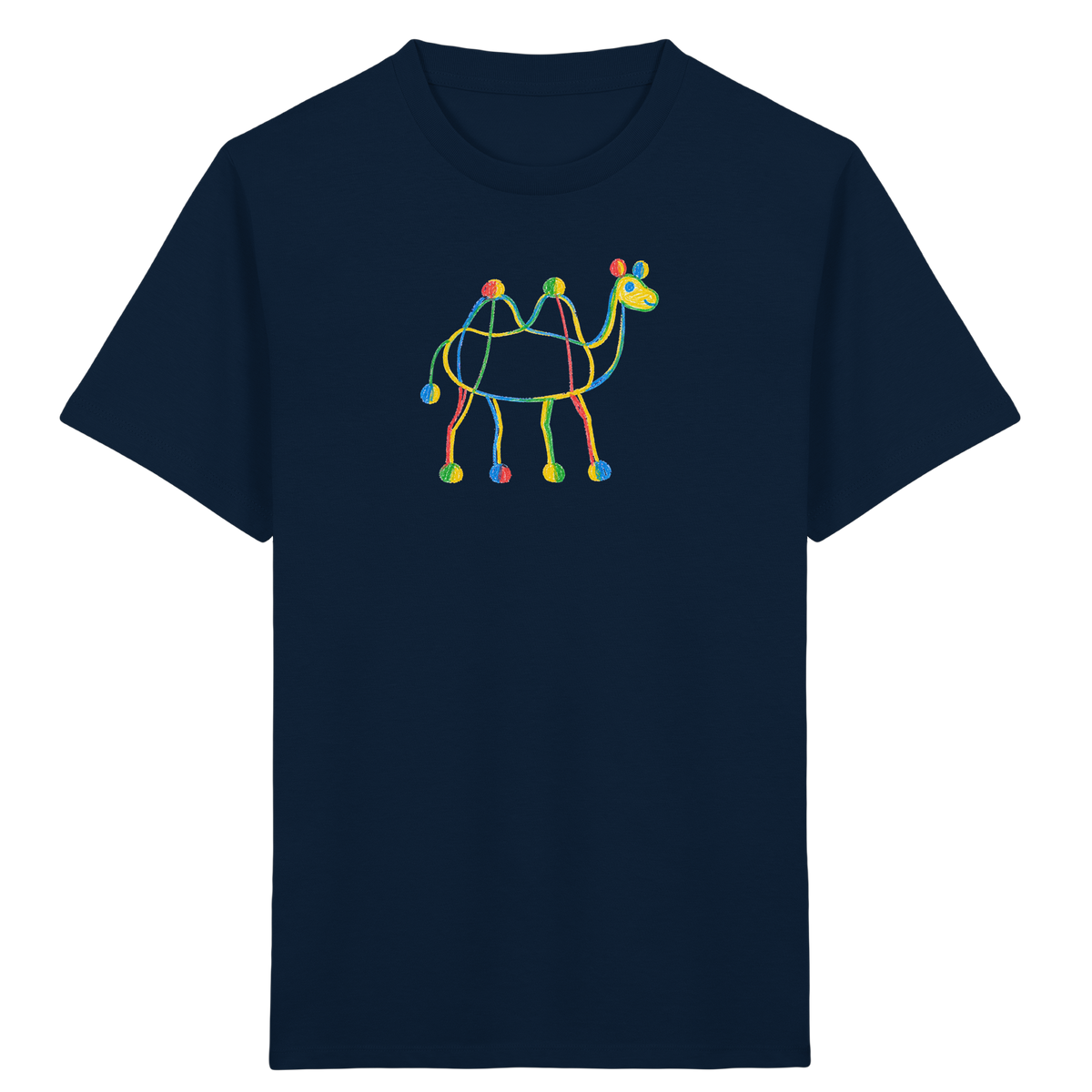 Farbpunkt Kamel Kinder Shirt - Kinder Bio T-Shirt