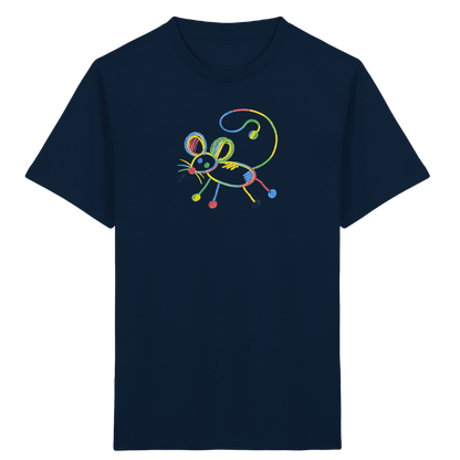 Farbpunkt Maus Kinder Shirt - Kinder Bio T-Shirt