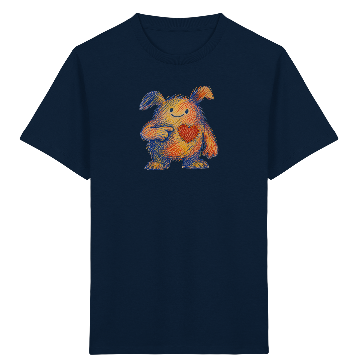 Flickenfreund Monster Kinder Shirt - Kinder Bio T-Shirt