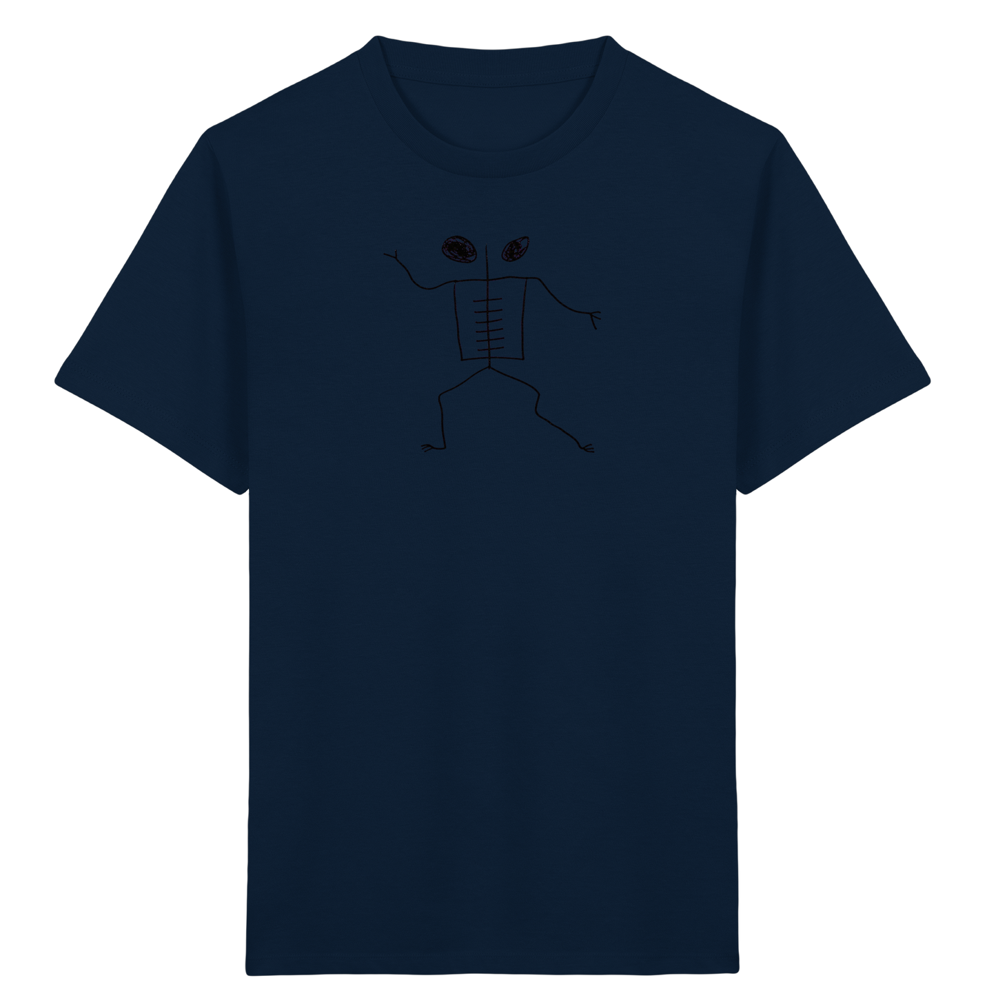 Kinder T-Shirt – Kastenbauch Wesen mit Rippen