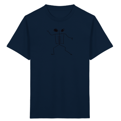 Kastenbauch Wesen mit Rippen Kinder Shirt - Kinder Bio T-Shirt