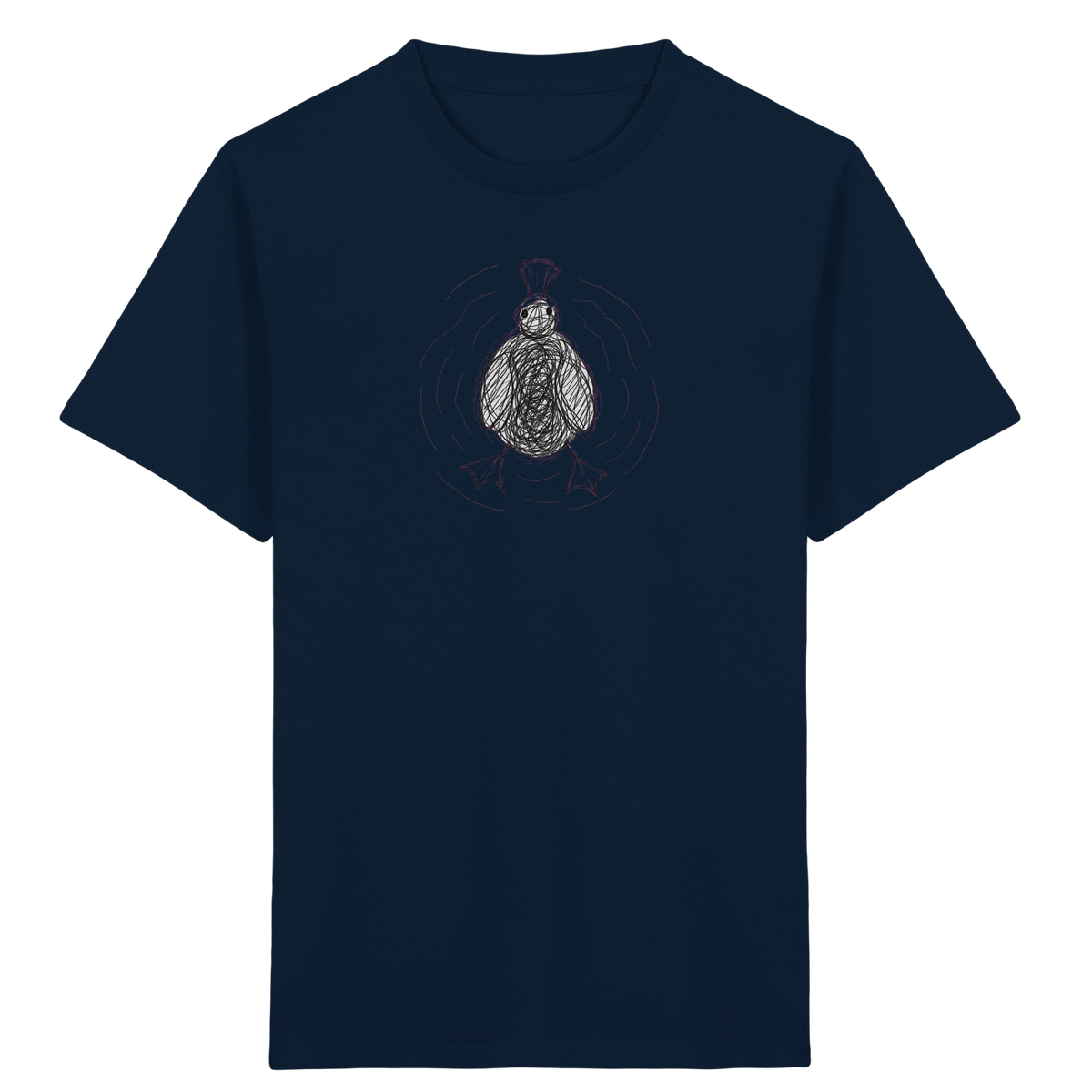 Ente von oben - Kinder Bio T-Shirt