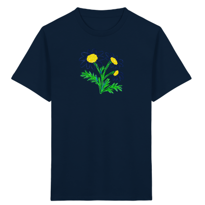 Kritzel-Kamille Kinder T-Shirt - Kinder Bio T-Shirt
