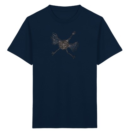 Strauß von oben - Kinder Bio T-Shirt