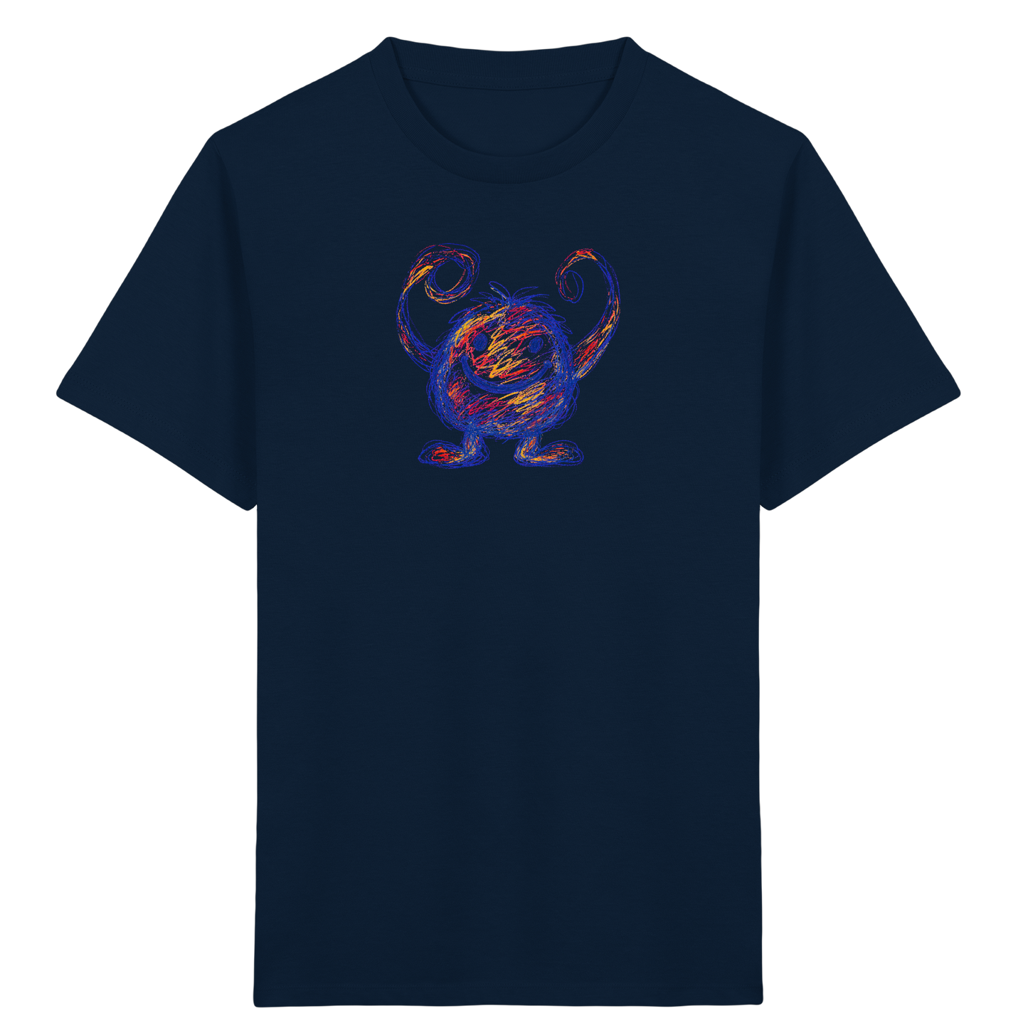 Nudelarme Kritzelmonster Shirt - Kinder Bio T-Shirt