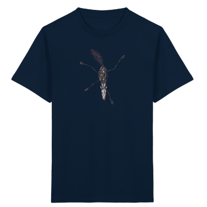 Pferd von oben gezeichnet - Kinder Bio T-Shirt